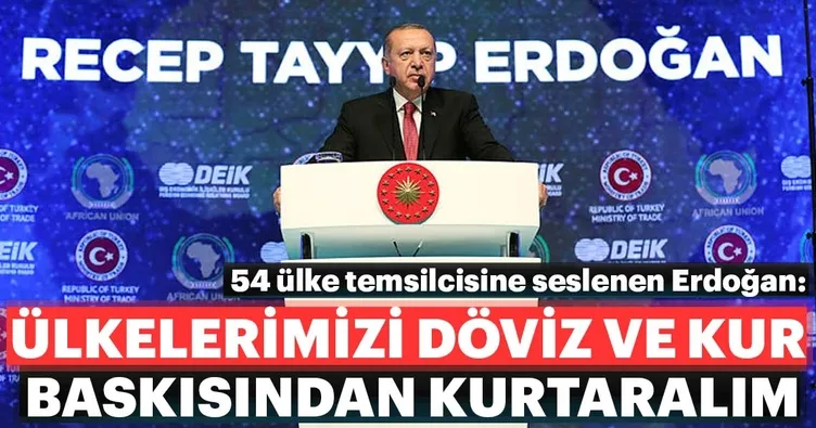 Afrika ülkelerine milli para çağrısı