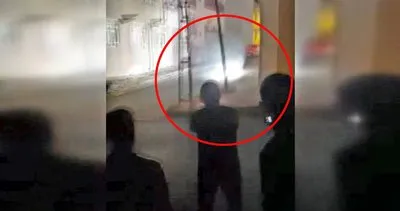 İstanbul’daki korku dolu anların görüntüleri ortaya çıktı... Patlayarak yanmaya başladı! | Video