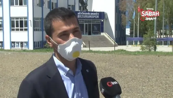 BB Erzurumspor Başkanı Hüseyin Üneş'ten flaş corona virüsü açıklaması 