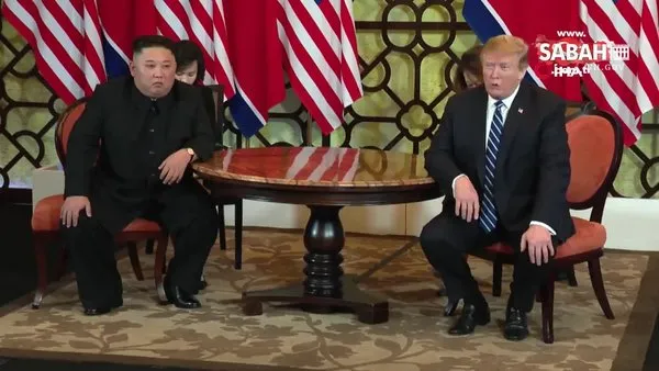 Dünyanın beklediği Trump - Kim Jong-un zirvesi Vietnam’ın başkenti Hanoi'de gerçekleşti