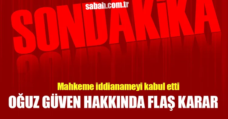 Gazeteci Oğuz Güven tahliye edildi