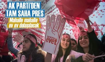 AK Parti’den tam saha pres