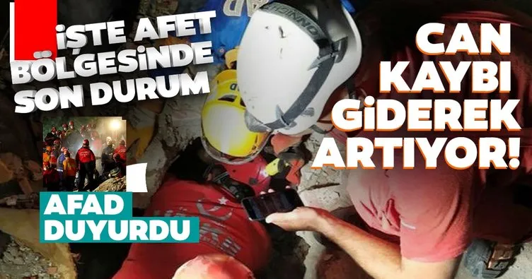 Son dakika gelişmeler... İzmir depreminde ölü ve yaralı sayısı artıyor! AFAD duyurdu...