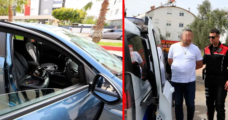 Dur ihtarına uymadı, 15 kilometre kaçtı! Yola attığı poşetten bakın ne çıktı...