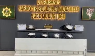 Narkotik köpeği, TIR’da gizlenmiş 81 kilo metamfetamin buldu #diyarbakir