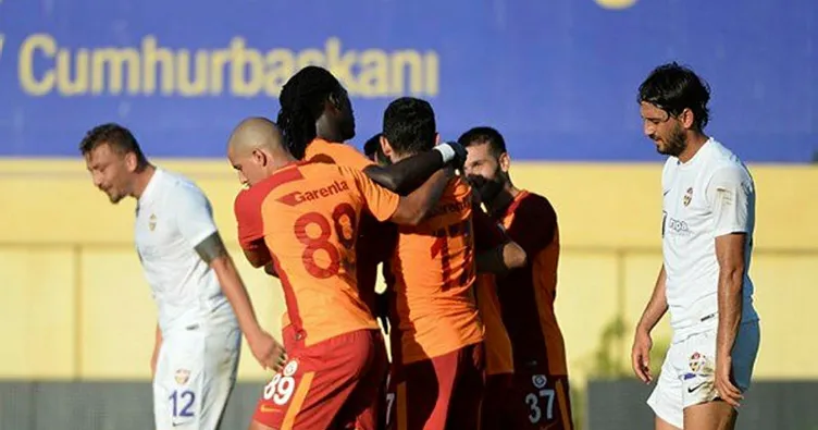 Galatasaray’dan bol gollü prova