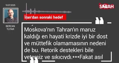 Bercan Tutar | İran’dan sonraki hedef