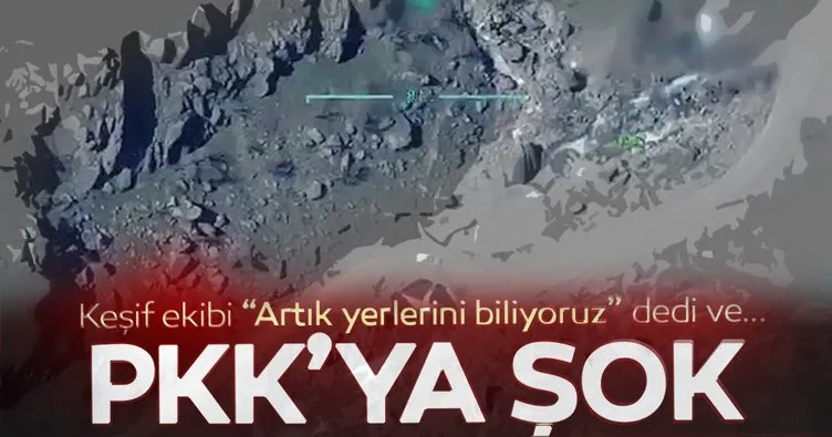 TSK’dan hava harekatı! PKK hedefleri vuruldu