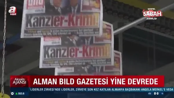 Alman Bild gazetesi yine devrede! Başkan Erdoğan'ı ve Türkiye'yi hedef aldılar!