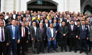 AK Parti Ankara adayları otobüs ve dolmuşçu esnafı ile buluştu