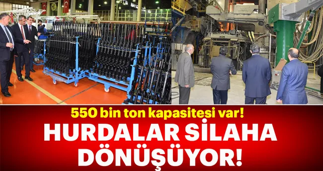 Hurdalar silaha dönüşüyor!