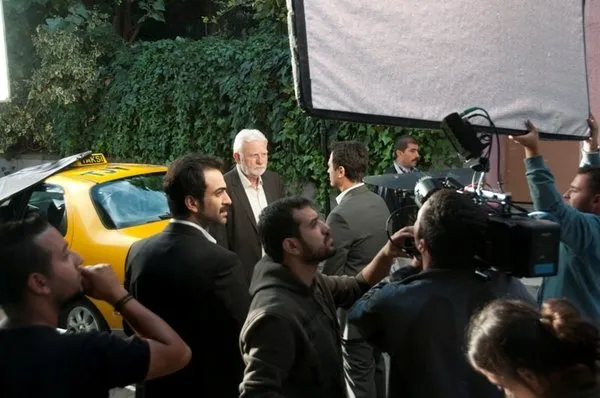Huzur Sokağı'nın setinden fotoğraflar