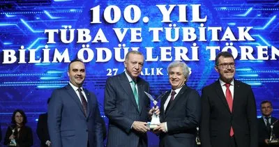 Prof. Dr. Ömer Özkan’a TÜBİTAK Hizmet Ödülü