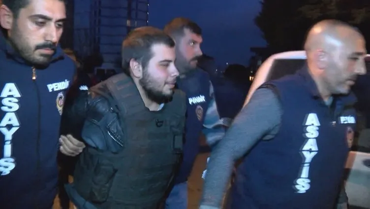 Pendik'teki mezarlıkta yakalanan katilden geriye kalan izler
