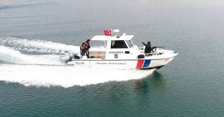 Jandarma Ilısu Baraj gölünde kaçak avcılığa göz açtırmıyor