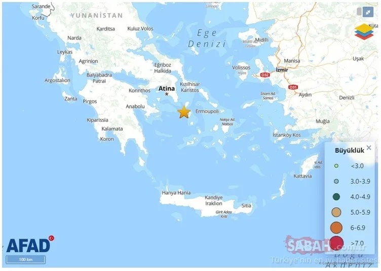 Son dakika Ege Denizi’nde şiddetli deprem meydana geldi! 31 Mart AFAD ve Kandilli Rasathanesi son depremler listesi