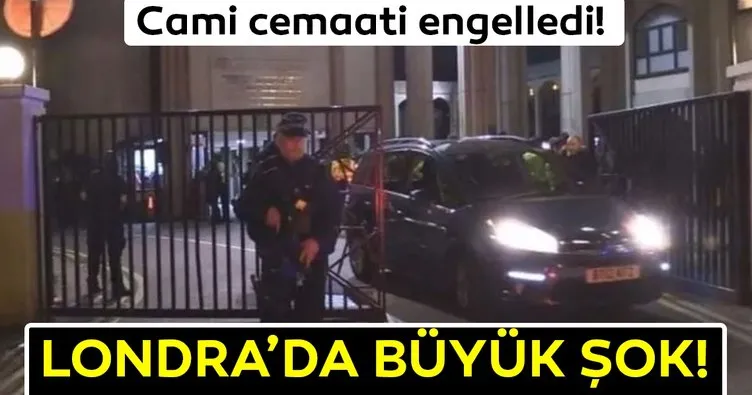 Londra’da silahlı bir kişi camiye girmeye çalıştı