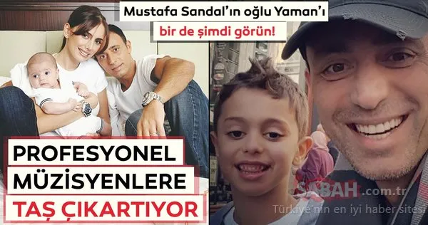 Mustafa Sandal’ın oğlu Yaman’ı bir de şimdi görün!