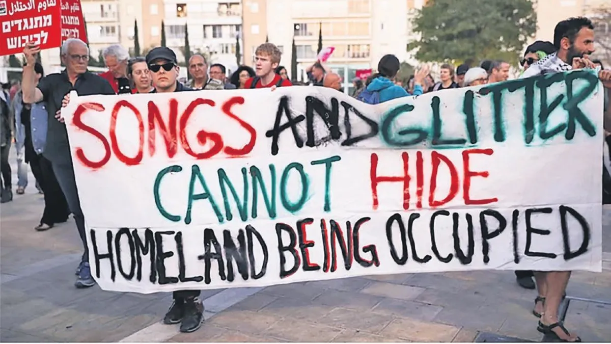 Eurovision yerine Filistin filmlerini ekrana getirecek