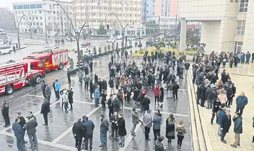 Belediyede yangın tatbikatı