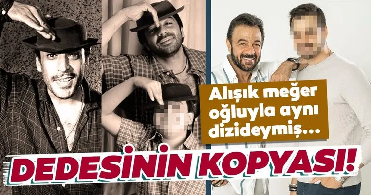 Kerem Alışık oğlu Sadri Alışık ile aynı dizideymiş...Ünlü oyuncu Kerem Alışık'ın oğlu Sadri Alışık dedesinin kopyası!