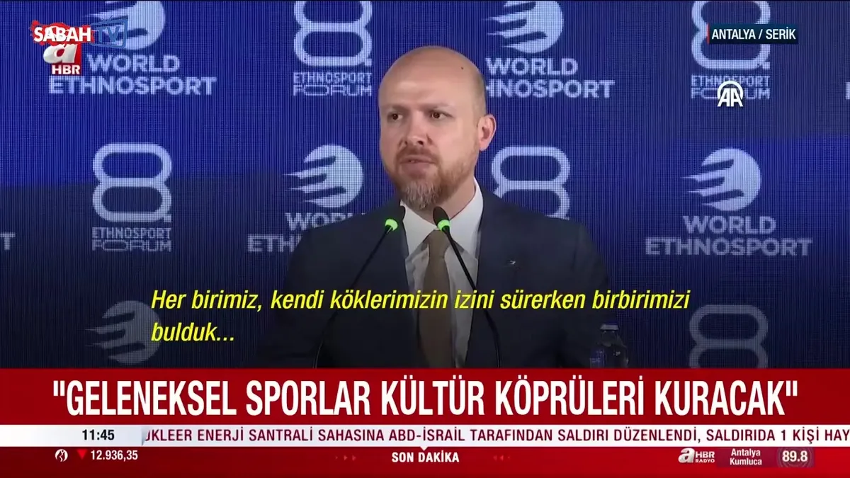 Dünya Etnospor Birliği Başkanı Necmeddin Bilal Erdoğan: Barışın sesi” sporla yükselecek | Video videosunu izle Dünya Etnospor Birliği Başkanı Necmeddin Bilal Erdoğan: Barışın sesi” sporla yükselecek | Video videosunu izle