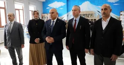 Ağrı Valisi Koç, üniversite sınavına hazırlanan öğrencilere destek oldu #agri