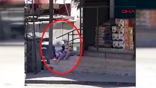 Son Dakika: Gaziantep'te skandal görüntüler! Kız çocuğunu taciz eden yaşlı sapık kamerada | Video