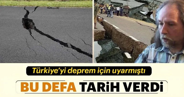 Türkiye’yi uyarmıştı! Deprem için tarih verdi