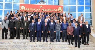 Erzincan’da toplu bayramlaşma programı düzenlendi