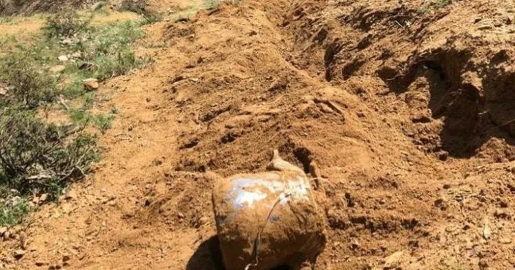 Bingöl’de 80 kilo el yapımı patlayıcı imha edildi