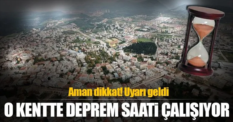 Prof Ahmet Ercan o kenti uyardı: Deprem saati çalışmaya başladı