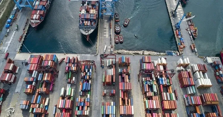 Limanlarda elleçlenen konteyner ve yük miktarı temmuzda arttı