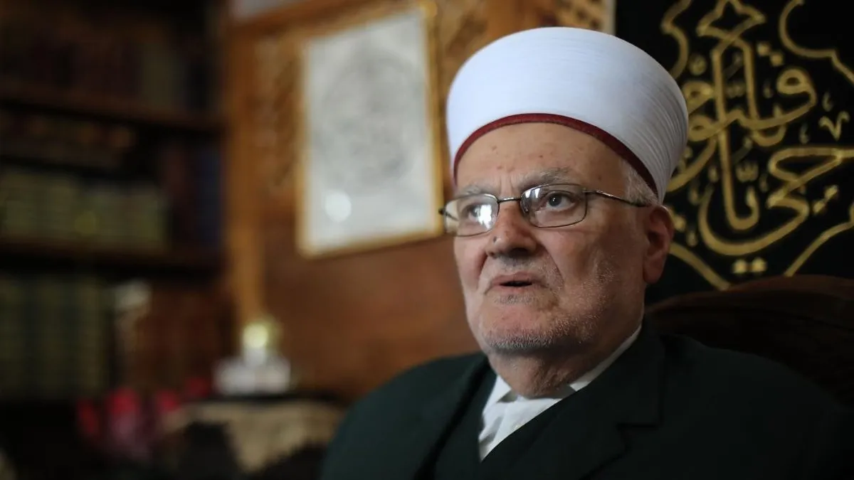 İsrail, Şeyh İkrime Sabri'ye Mescid-i Aksa'ya giriş yasağı getirdi