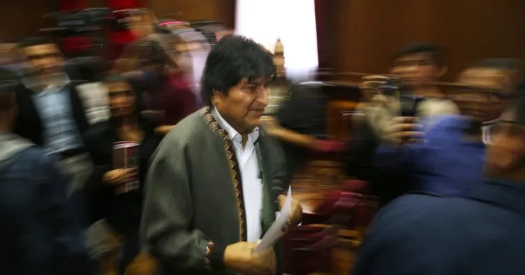 Evo Morales: Sağcılar beni istifa etmeye zorladı