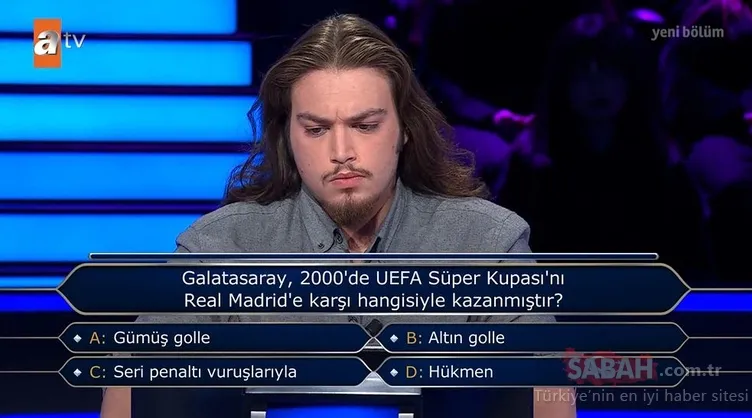 Kim Milyoner Olmak İster’e damga vuran Galatasaray sorusu!