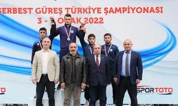Büyükşehirli güreşçi Türkiye şampiyonu oldu
