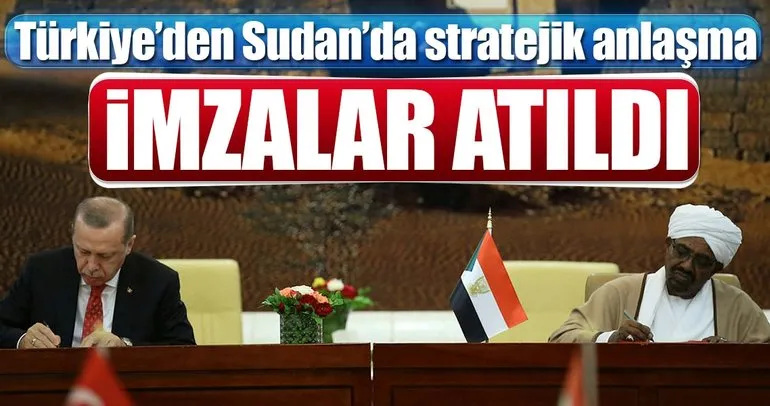 Türkiye’den Sudan’da stratejik anlaşma