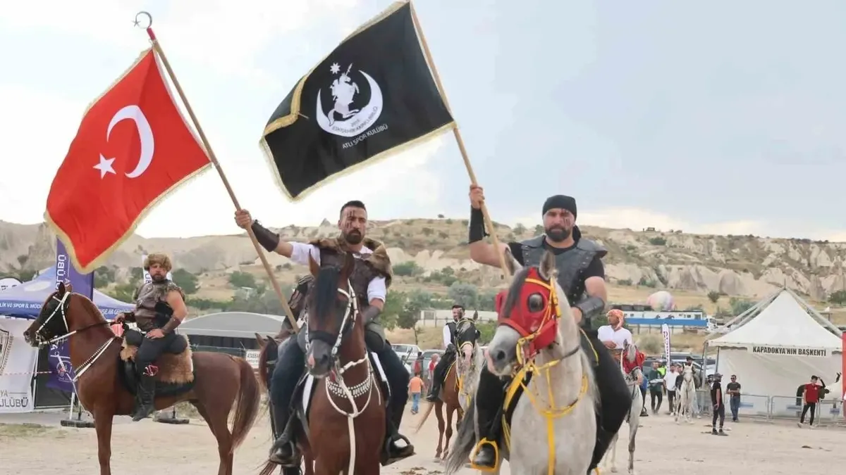 Kapadokya At ve Atçılık Kültürü Festivali coşkuyla başladı Kapadokya At ve Atçılık Kültürü Festivali coşkuyla başladı