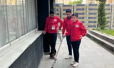 Görme engelli arkadaşa hayat değiştiren akıllı baston! İşte o mucize proje #kayseri