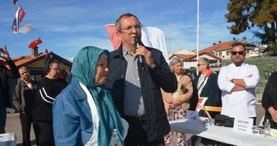 Ayvalık’ta hasat festivalinde düzenlenen zeytinyağlı ev yemekleri yarışmasına ilgi yoğun oldu #balikesir