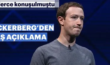 Facebook’un kurucusu Zuckerberg özür diledi