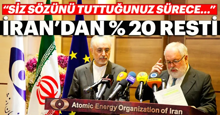 İran’dan AB’ye nükleer anlaşma resti