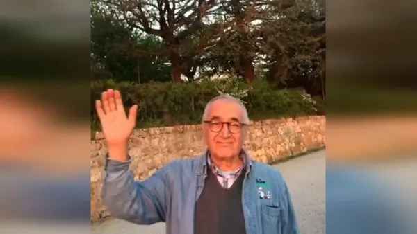 Prof. Dr. Doğan Cüceloğlu'nun el sallayarak veda ettiği duygusal görüntüleri ortaya çıktı | Video