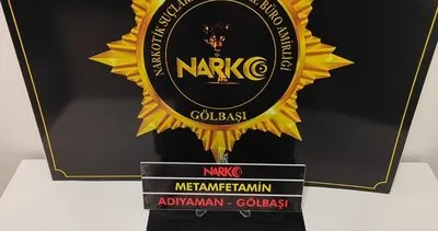 Gölbaşı'nda denetimlerde bir arabada uyuşturucu bulundu #adiyaman
