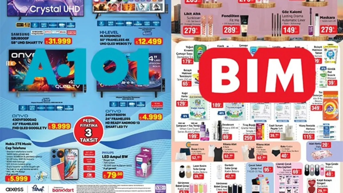 A101 ve BİM'de Bu Hafta Kapış Kapış! İndirim Avcılarını Bekleyen Süprizler
