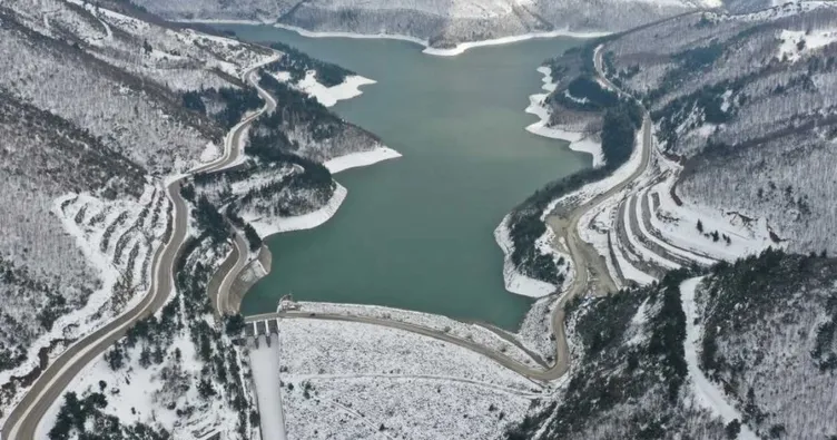 Barajlarda kar bereketi