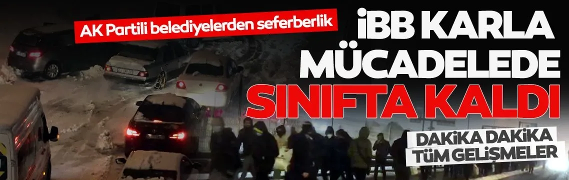 İstanbul kara teslim! Açıklamalar peş peşe