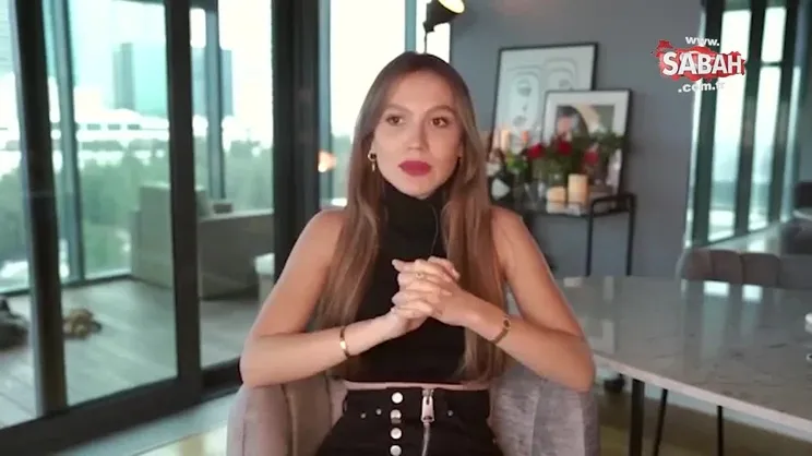 Duygu Özaslan sevgilisi Can Maxim Mutaf ile nasıl tanıştığını anlattı | Video