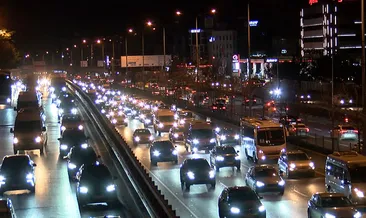 İstanbul’da trafik yoğunluğu yüzde 63’e kadar yükseldi